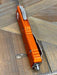 Microtech 232-12 OR UTX-85 D/E Orange Handle Full Serrated Blade (USA)