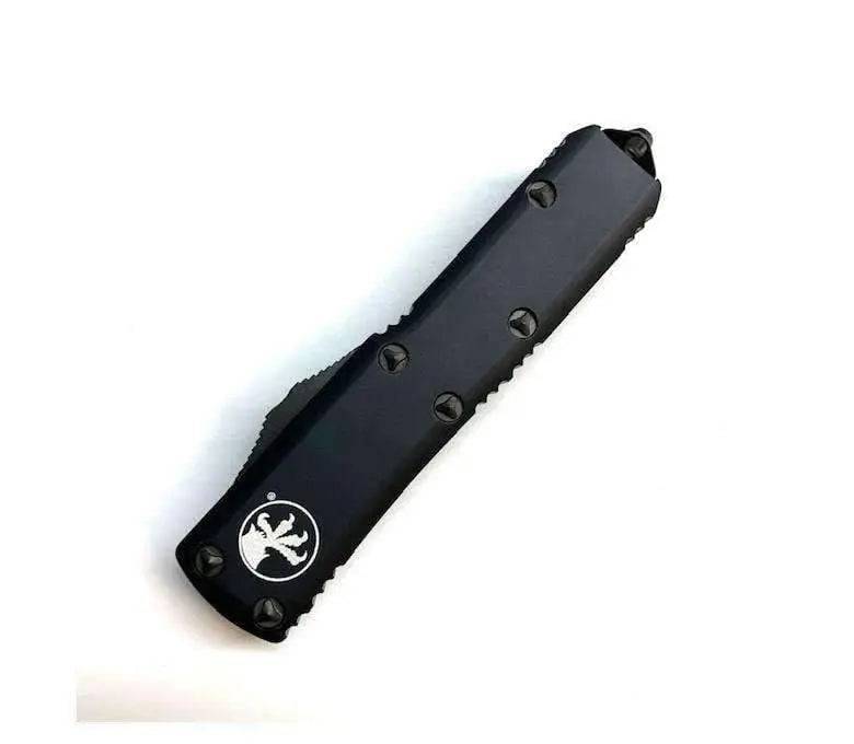 Microtech 232-1DLCT UTX-85 D/E (Black Handle - Black DLC Blade)