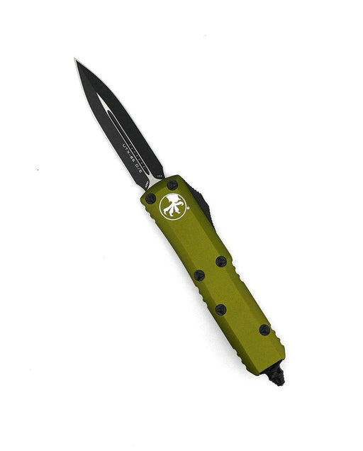 Microtech 232-1OD UTX-85 D/E Black Standard OD Green OTF Knife (USA)