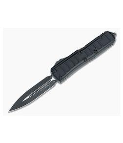 Microtech 232II-1TS Signature UTX-85 II Tactical OTF Knife 3" Black Double Edge (USA)