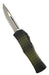 Microtech 703-12APFRGS Signature Hera OTF Auto Knife 3.125" Apoc Drop Point Grenade Green Frag