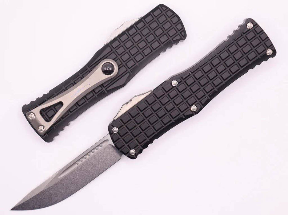 Microtech 703-1TFRS Hera S/E Black Frag Handle Black Blade Signature Series