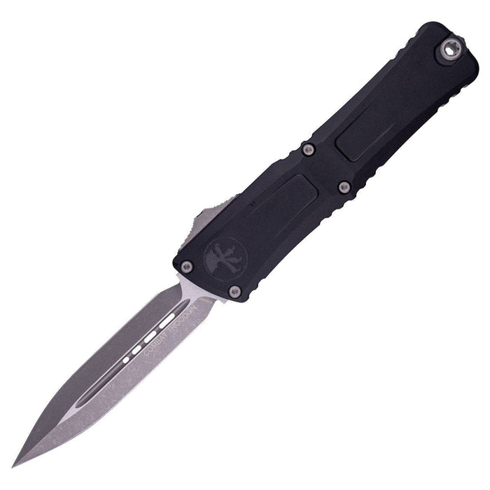 Microtech Combat Troodon Gen III Double Edge Black Aluminum Apocalyptic 1142-10AP