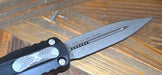 Microtech Dirac Delta 227-10AP D/E Stonewash OTF Auto Apocalyptic