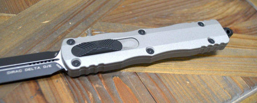 Microtech Dirac Delta Double Edge 227-1TG Black Titanium Gray