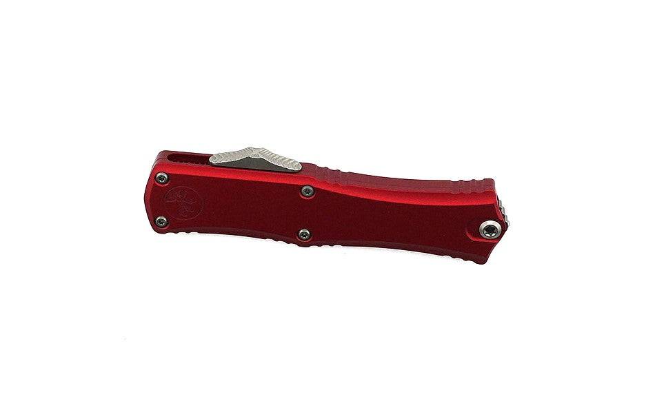 Microtech Hera II Mini Recurve Red 2.95" Stonewash Standard 1705M-10RD