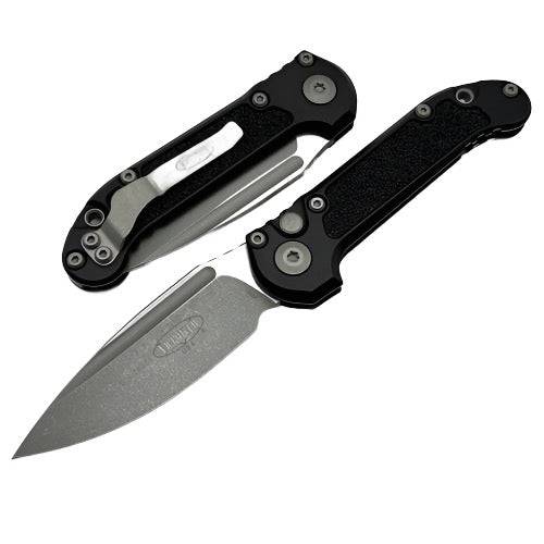 Microtech Knives LUDT S/E Gen III Apocalyptic Drop Point Black Handle 1135-10AP (USA)