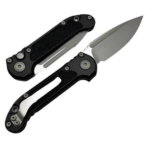 Microtech Knives LUDT S/E Gen III Apocalyptic Drop Point Black Handle 1135-10AP (USA)