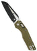 Microtech Knives MSI RAM LOK OD Green Polymer & Black M390MK (USA)