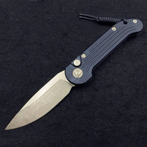 Microtech LUDT Auto Knife Black (3.4" Bronze) 135-13