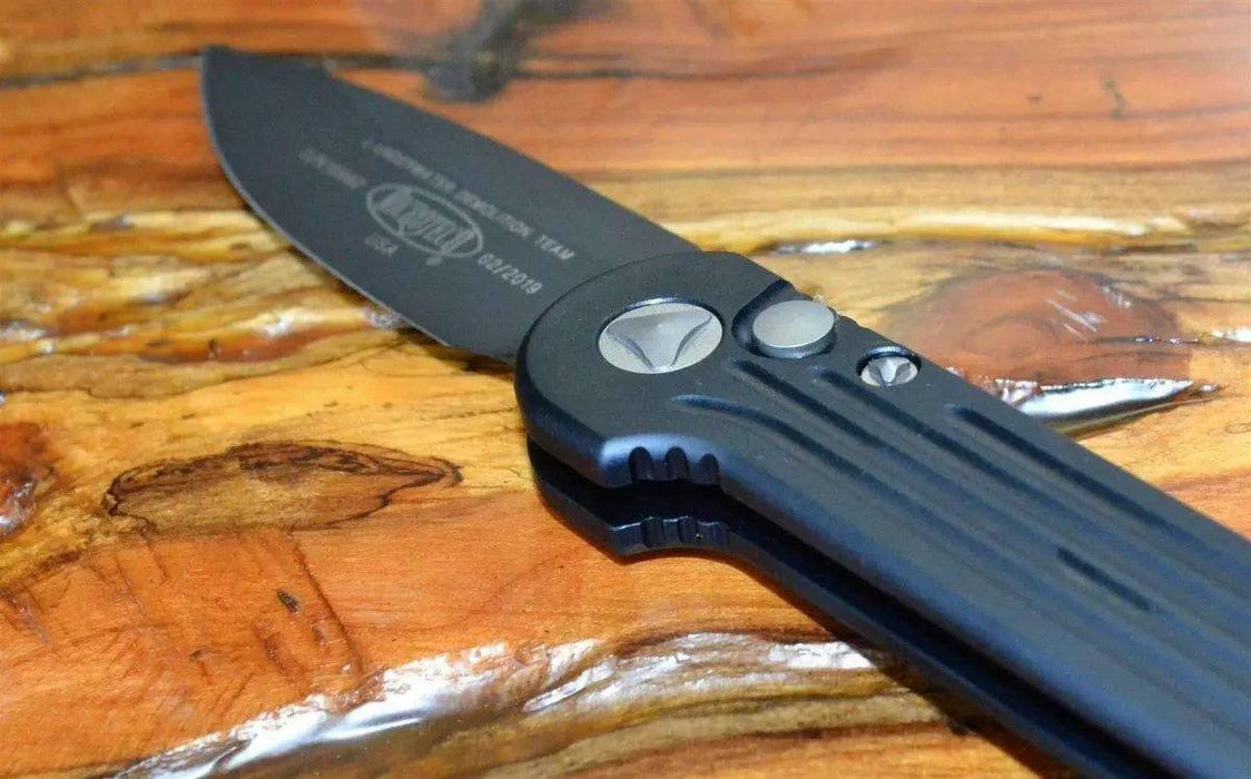 Microtech LUDT Automatic Knife Black (3.4" Black) 135-1