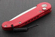 Microtech LUDT Automatic Knife Red (3.4" Black) 135-1RD