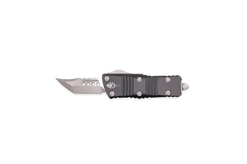 Microtech Mini Troodon Hellhound 819-10S Black Stonewash Signature Series (USA)