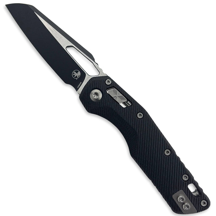 Microtech MSI RAM-LOK Black G10 Two Tone Manual Knife M390MK 210-1FLGTBK