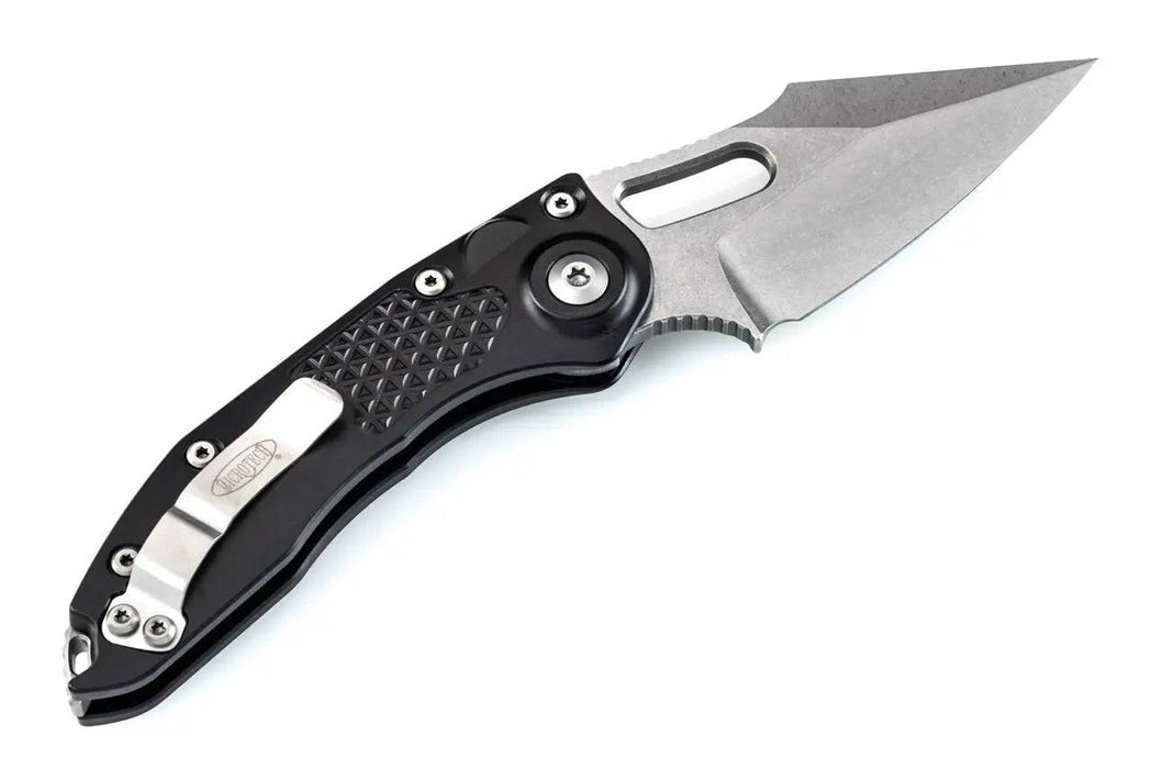 Microtech Stitch 169-10 Auto Folding Knife 3.625" Stonewashed Blade