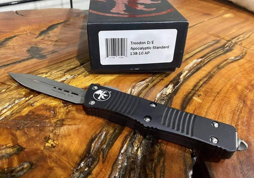 Microtech Troodon D/E OTF Automatic Knife (3" Apocalyptic) 138-10AP