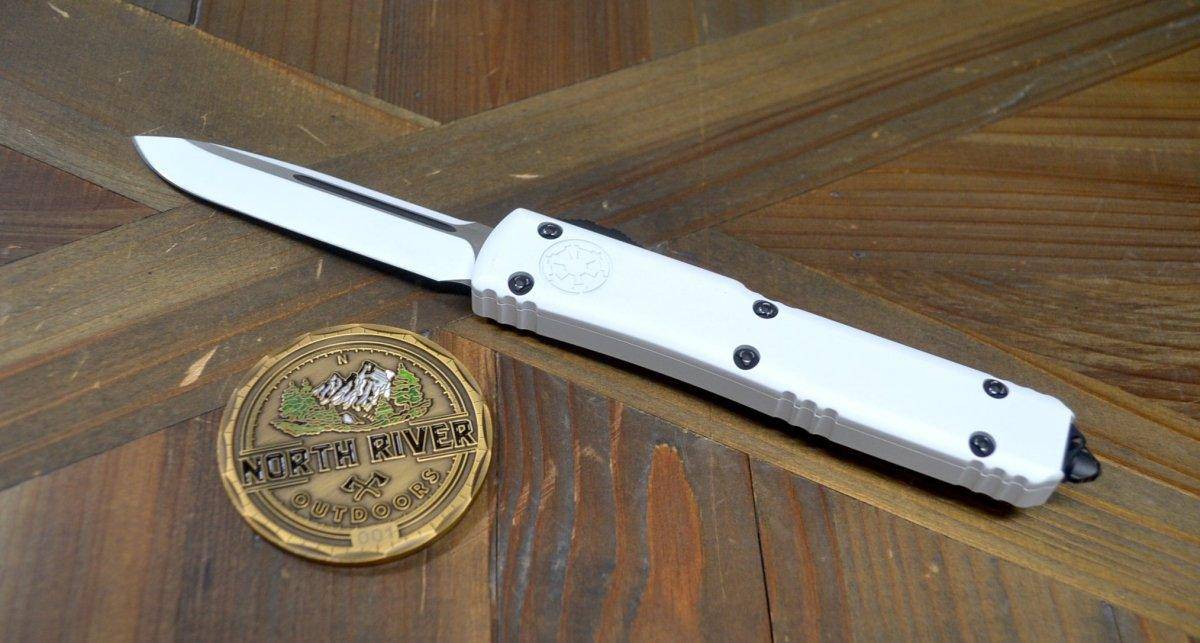 Microtech Ultratech 121-1STD S/E Stormtrooper OTF Auto Signature Series