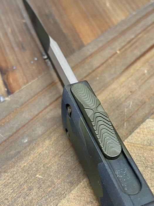 Microtech Ultratech Bayonet Olive Camo P/S 120-2OCS