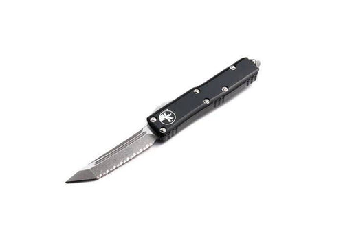 Microtech UTX-85 Auto OTF Knife 3" Tanto Serrated Blade