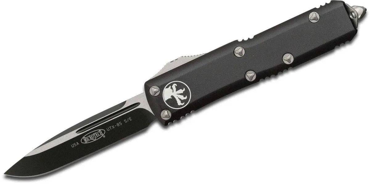 Microtech UTX-85 S/E OTF Auto Knife (3.125" Black) 231-1