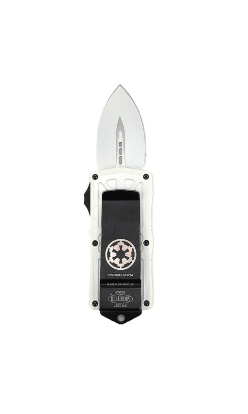 Pre-Owned Microtech 157-1ST Stormtrooper Exocet OTF Auto Knife 1.98" (Discontinued)