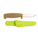 Mora Floating M-13686 Cork Stainless Knife Lime Green Sheath (Sweden)