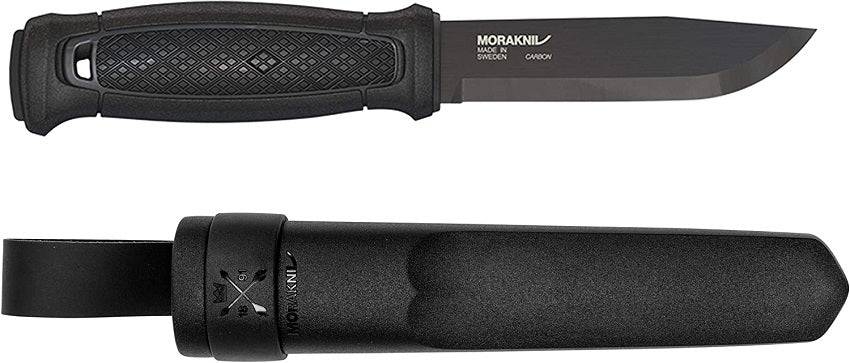 Mora Garberg M-13716 Fixed 4.3" Black Carbon Steel (Sweden)