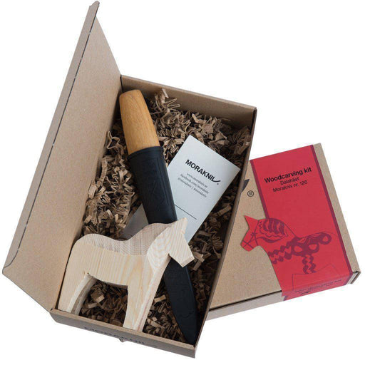 Morakniv Carving Knife Kit - Swedish Dala Horse