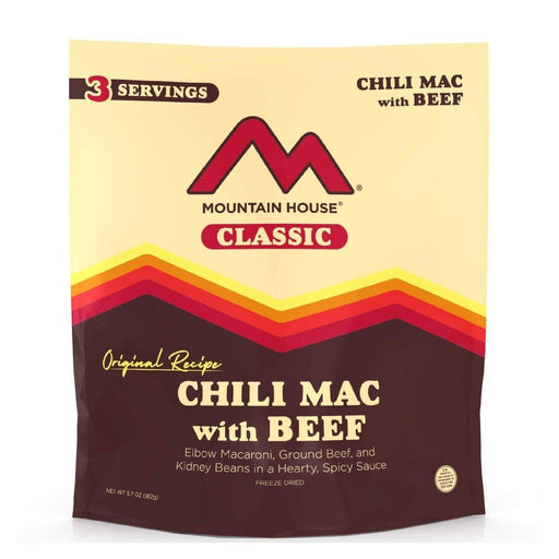 Mountain House Classic Chili Mac with Beef Survival & Emergency Food (3 Servings)