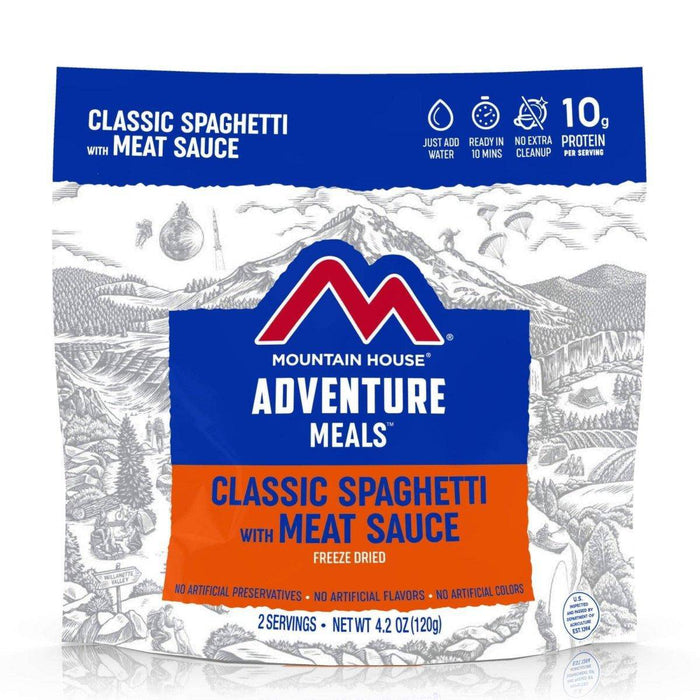 Mountain House Classic Spaghetti with Meat Sauce Survival & Emergency Food (Pouch)