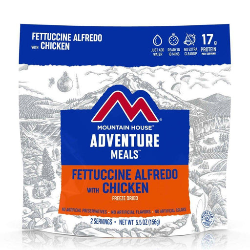 Mountain House Fettuccine Alfredo with Chicken Hiking, Survival & Emergency Food (Pouch)