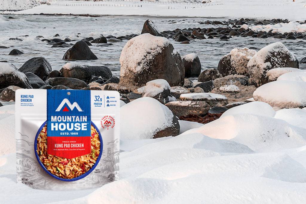 Mountain House Kung Pao Chicken Hiking, Survival & Emergency Food (Pouch)