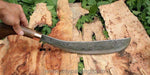 MY Parang Tangkin Machete 12" Beech Wood Handle Nylon Sheath MYPTGKN12