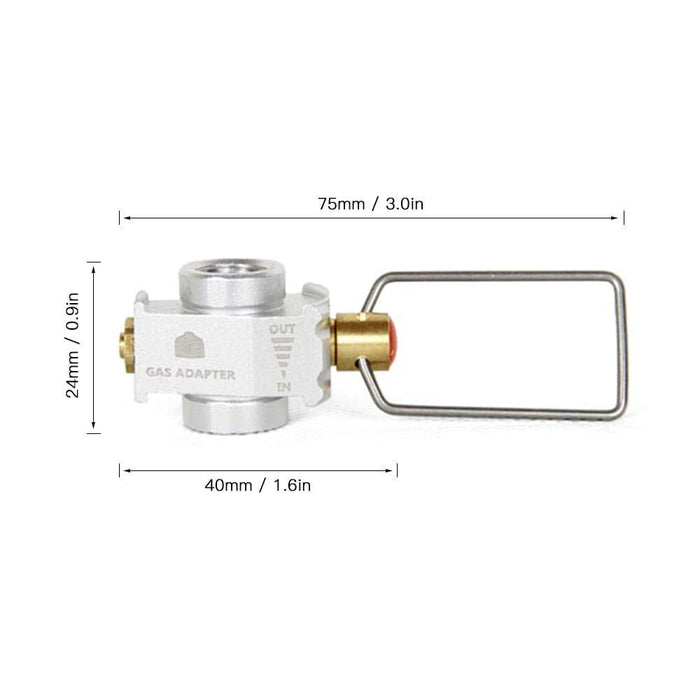 Camping Gas Convertor Refill Tank Adapter