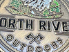 Custom Antique Bronze Challenge Coin by NORTH RIVER OUTDOORS - Limited Run - Serialized