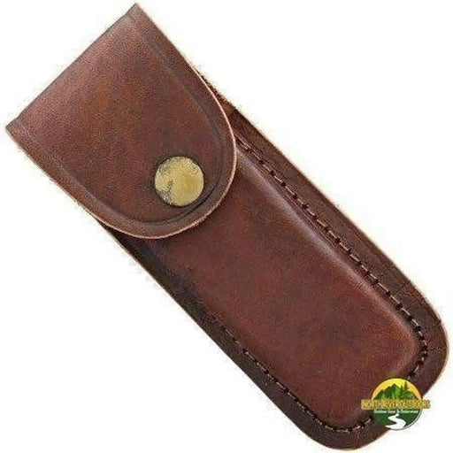 Leather Belt Sheath Fits up to 5" Closed Knives