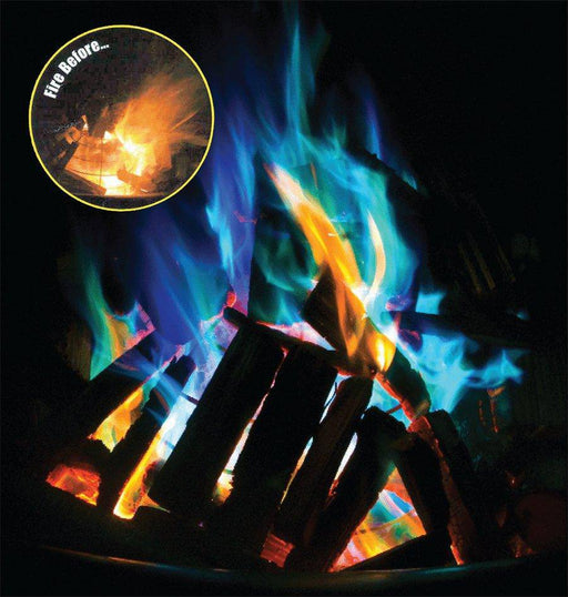 Magical Flames Fire Color Changing Packets Camp Fire Pits 12 Pack - NORTH RIVER OUTDOORS