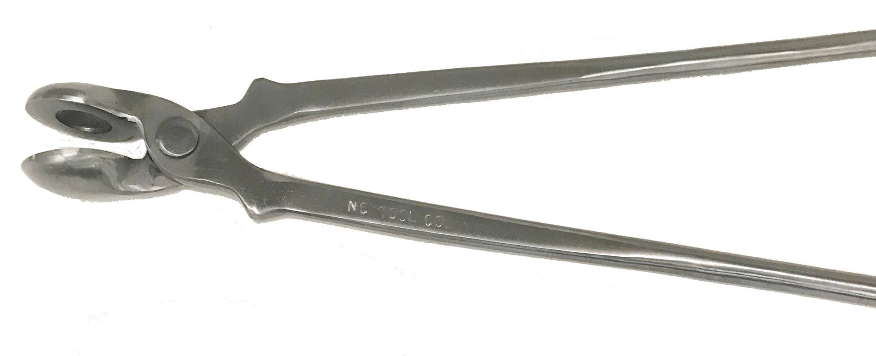 NC Tool 3/8 Deluxe Polished Fire Tongs