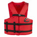 Onyx 103700-100-004-18 Adult Comfort Life Vest - Universal, Red