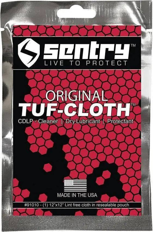 Sentry Solutions Tuf-Cloth Resealable Pouch, 12 X 12-inch