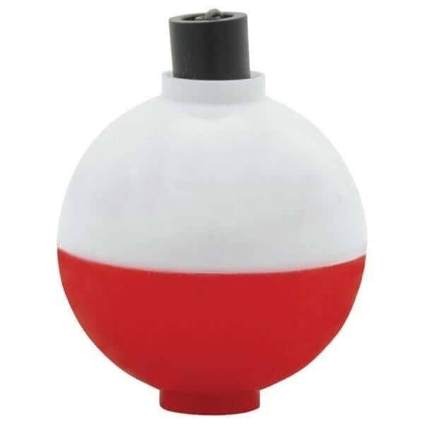 2.5" Red / White Floats Bobber Plastic (Individual)