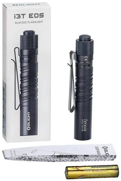 Olight I3T EOS 180 Lumens EDC Flashlight (AAA battery)