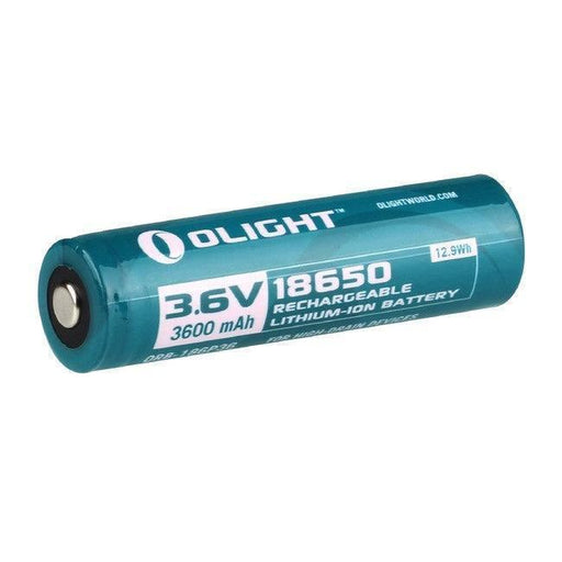 Olight Protected 3600mAh 3.7 Volt 18650 Battery