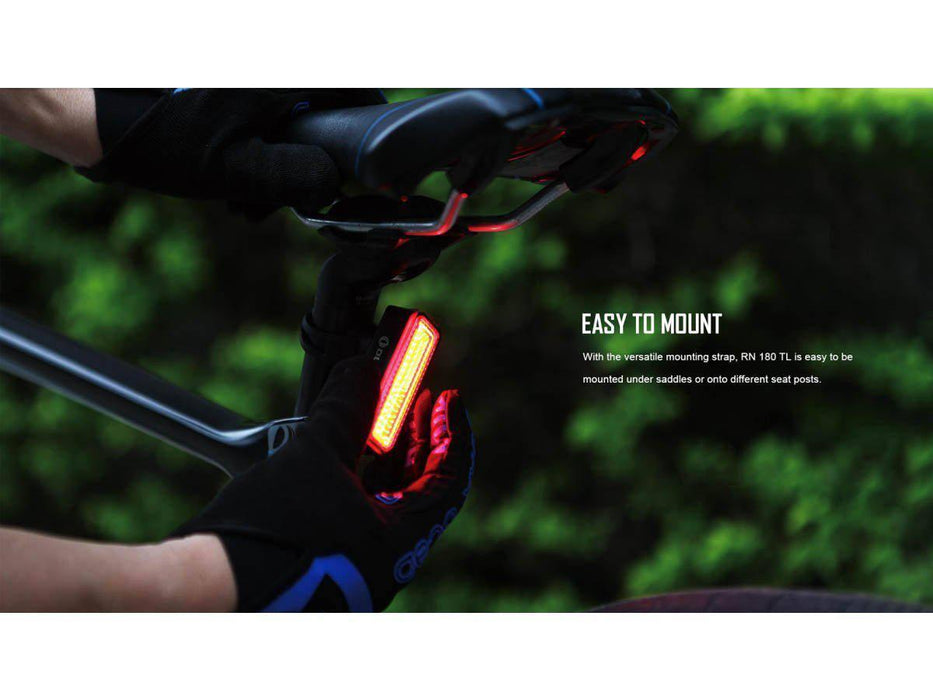 Olight RN 180 TL Rechargeable Rear Bike Led Light - 180 Lumens