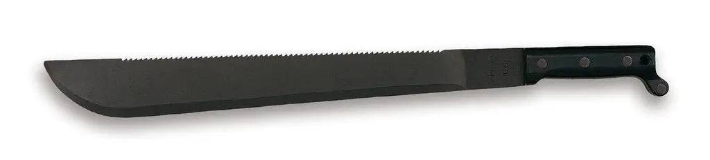 Ontario 18" Sawback Machete (Black)