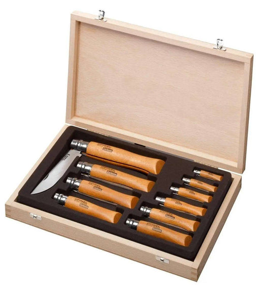 Opinel Carbon Steel Collector Case (10 pcs)