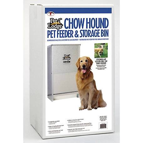 Pet Lodge Chow Hound Dog Feeder & Storage Bin