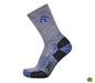 POINT6 AT HIKING TECH LIGHT CREW SOCKS - STONE