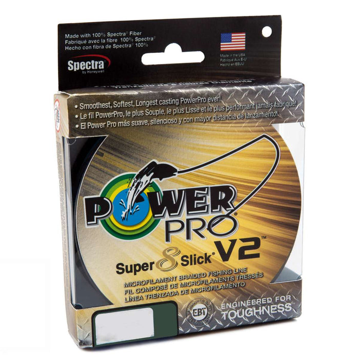 PowerPro Super 8 Slick V2 20lb 150yd Moss Green