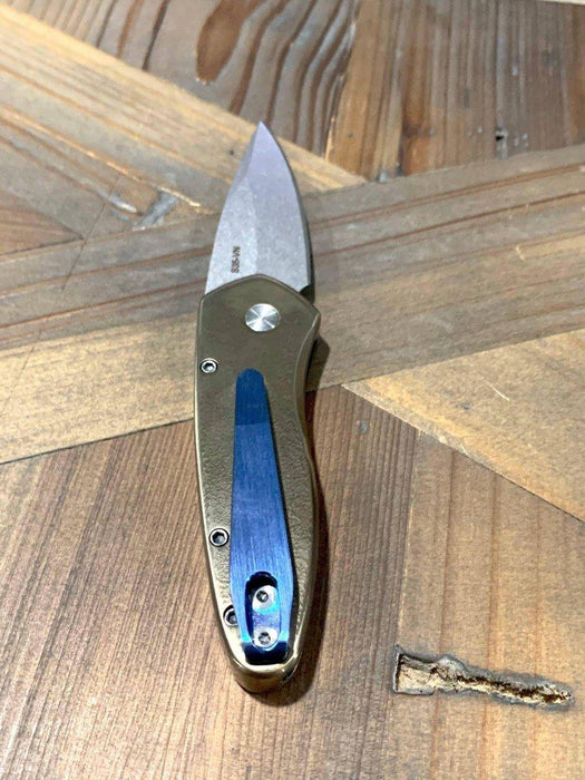 Pro-Tech 2022 Sprint Custom 001 Titanium Frame Clip S35VN Knife (USA)